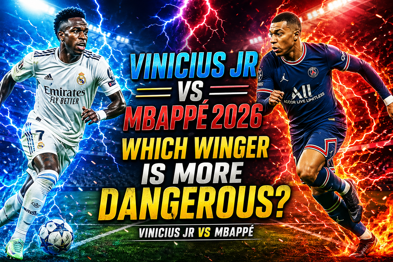 Vinicius Jr vs Mbappé 2026 Which Winger Is More Dangerous?