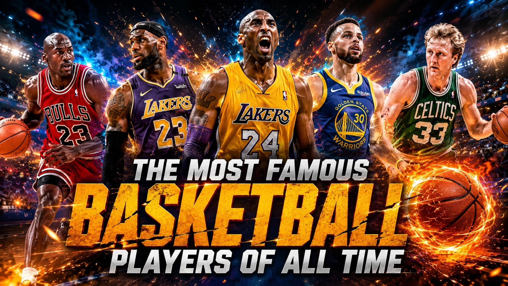 The Most Famous Basketball Players of All Time