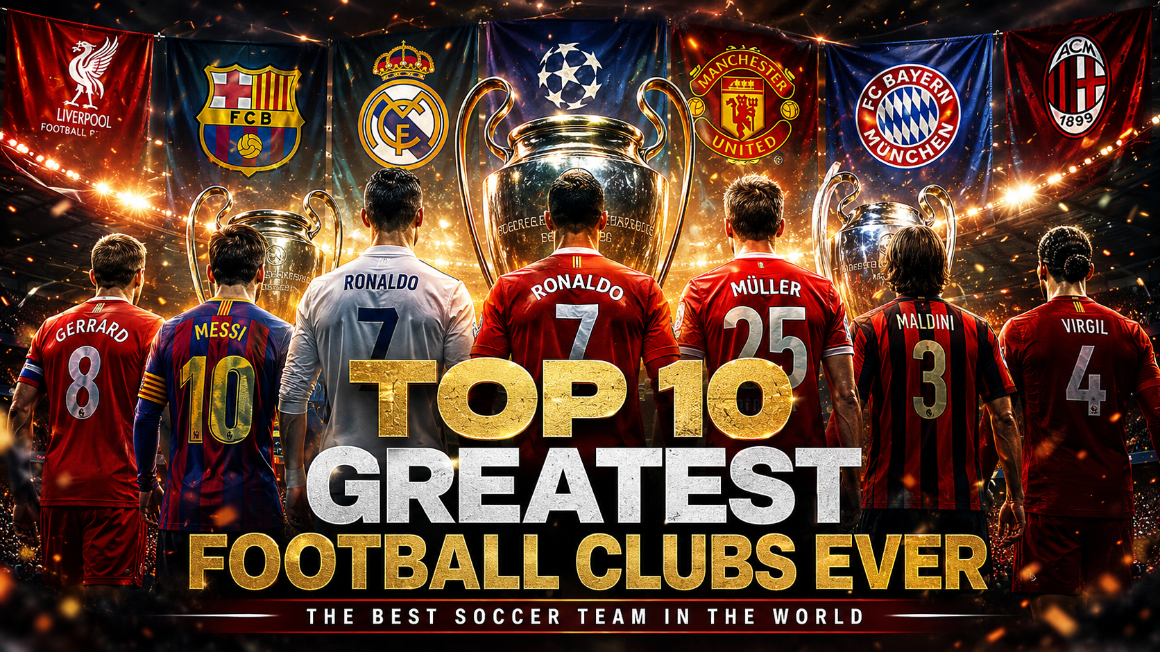 The Best Soccer Team in the World: Greatest Football Clubs of All Time