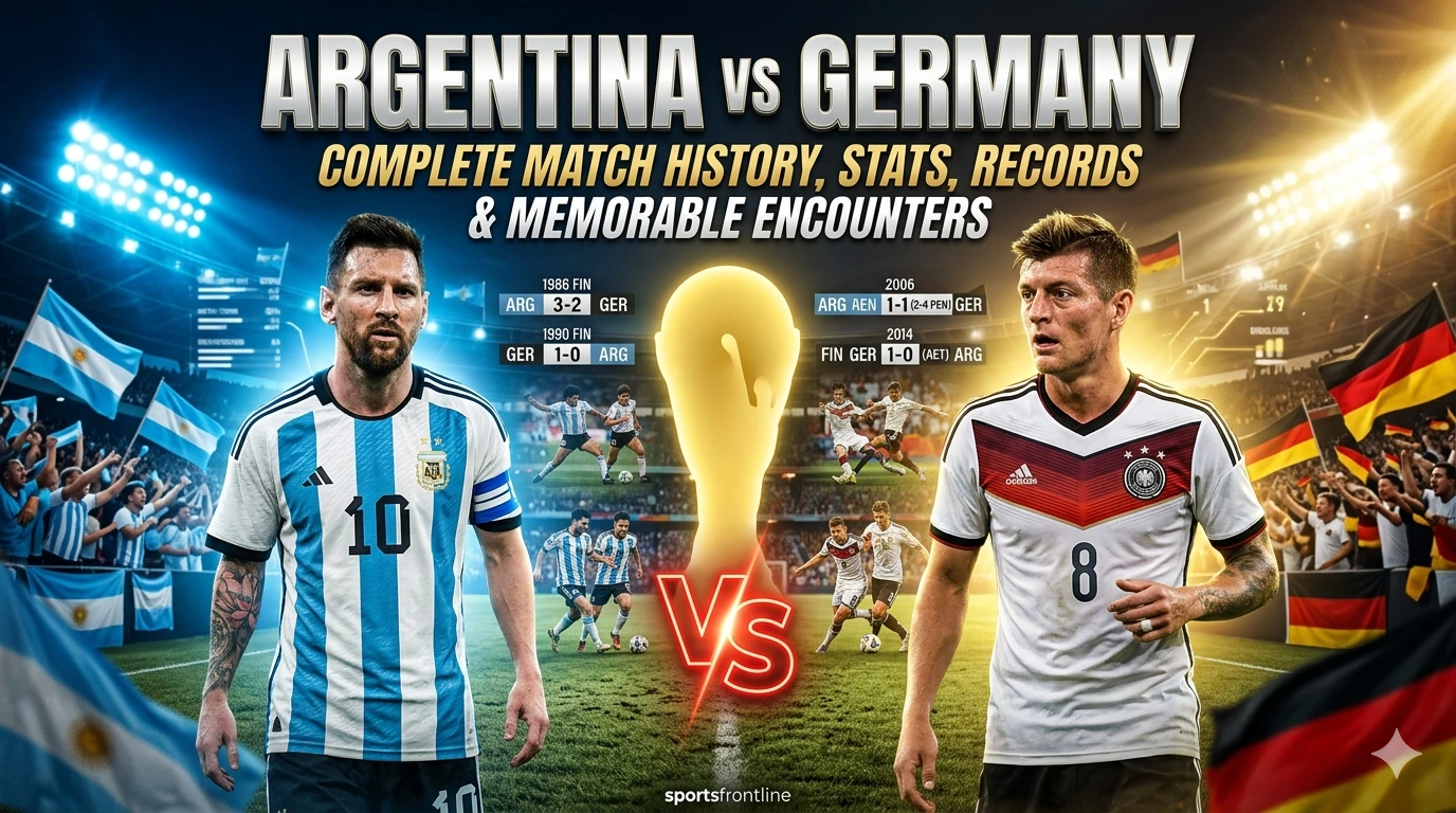 Argentina vs Germany Football Head-to-Head Complete Match History, Stats, Records & Memorable Encounters