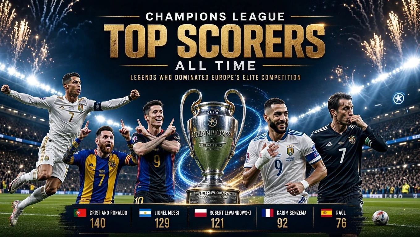 Champions League Top Scorers All Time Legends Who Dominated Europe's Elite Competition
