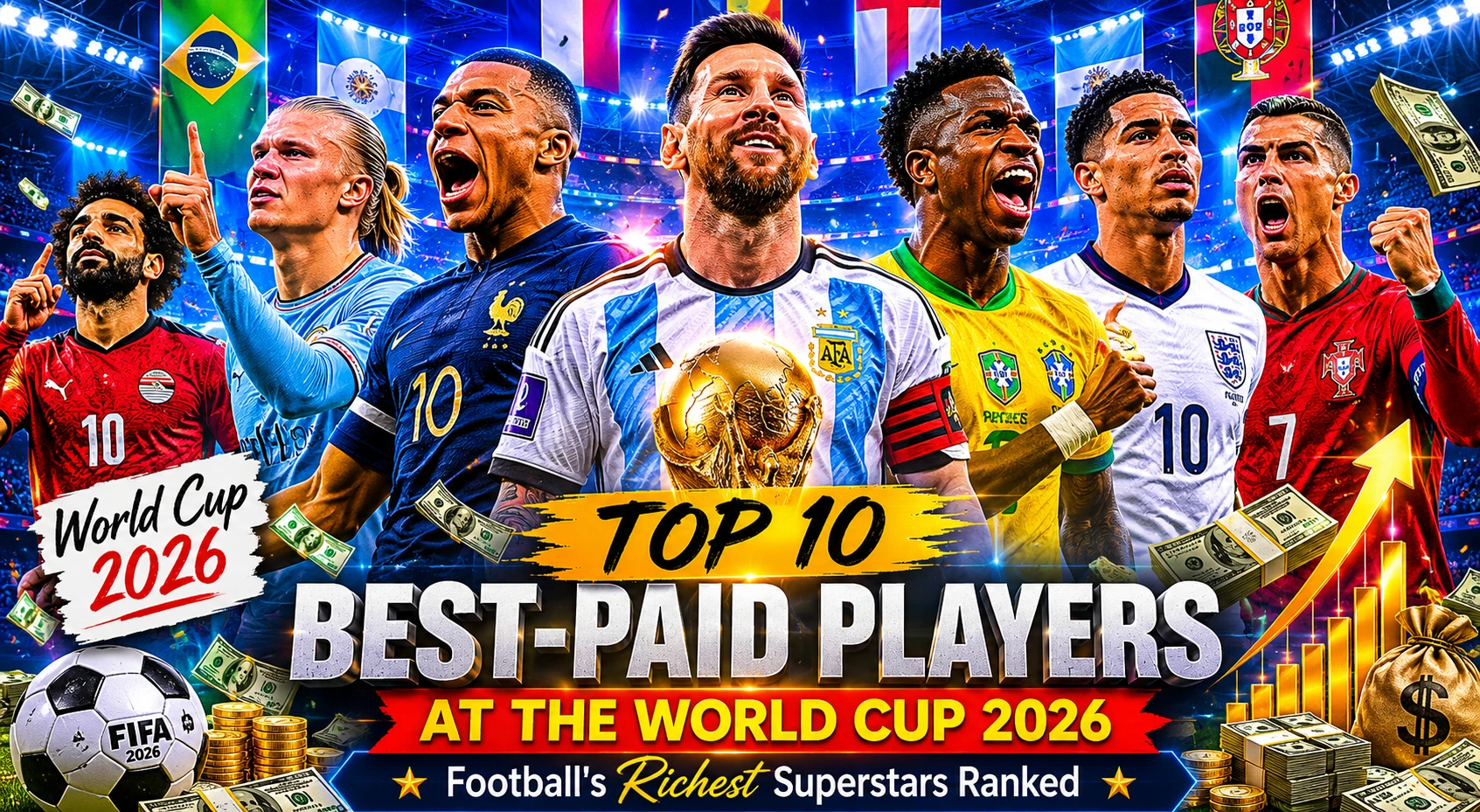 Top 10 Best-Paid Players at the World Cup 2026