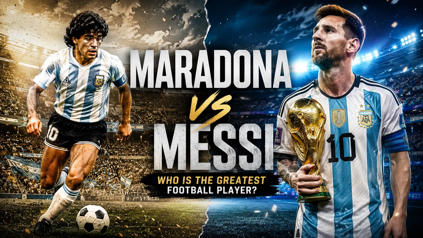 Maradona v messi Who Is the Greatest Football Player