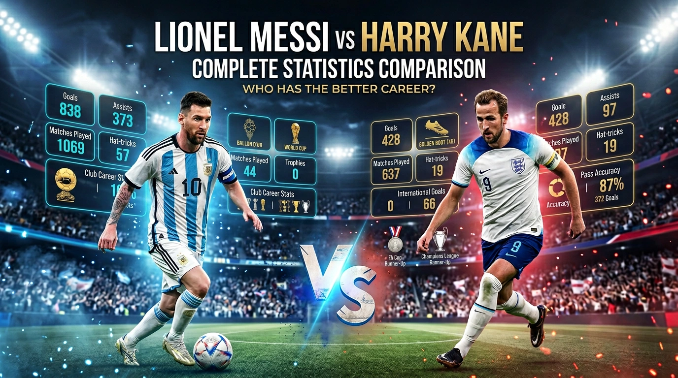 Lionel Messi vs Harry Kane